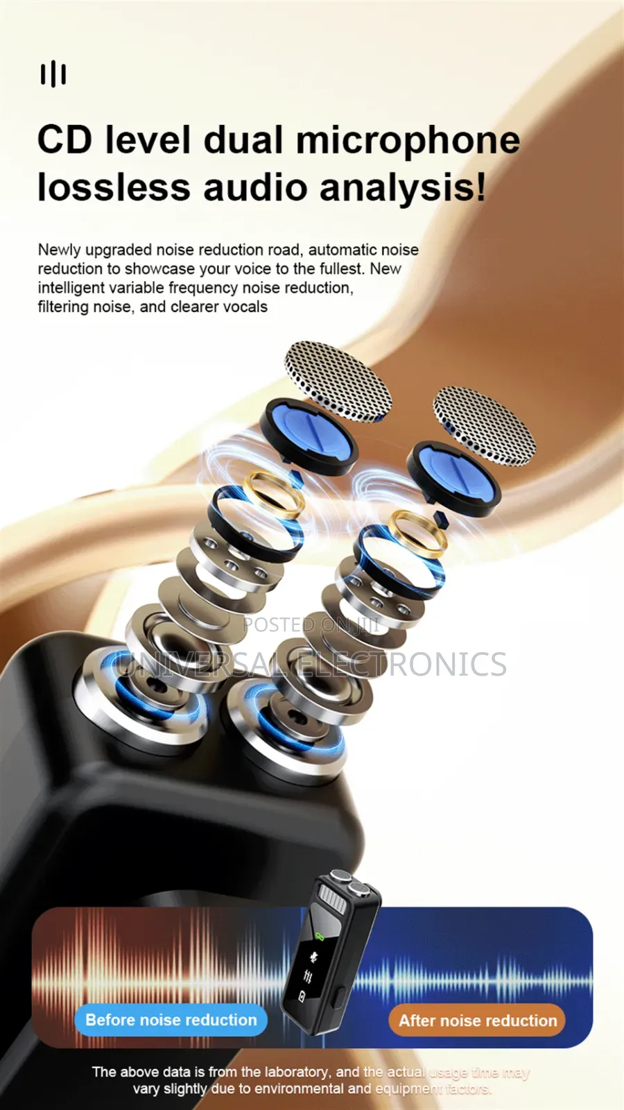 ከፍተኛ ጥራት ያለው Original Wireless K-Forty Mic