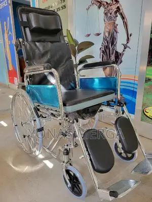 Toilet Wheelchair/Easy Touse Everyday/Swivel Footrest Adjust
