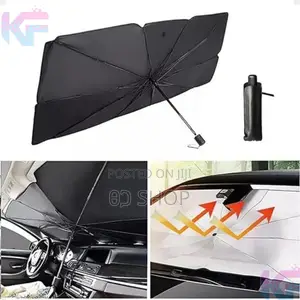 Photo - Foldable Car Sunshade Umbrella High-Quality