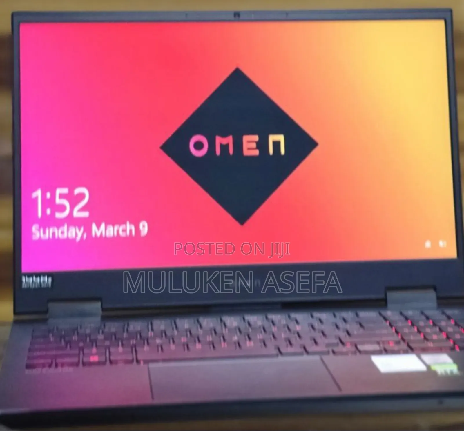 New Laptop HP Omen 15 16GB Intel Core I7 SSD 512GB