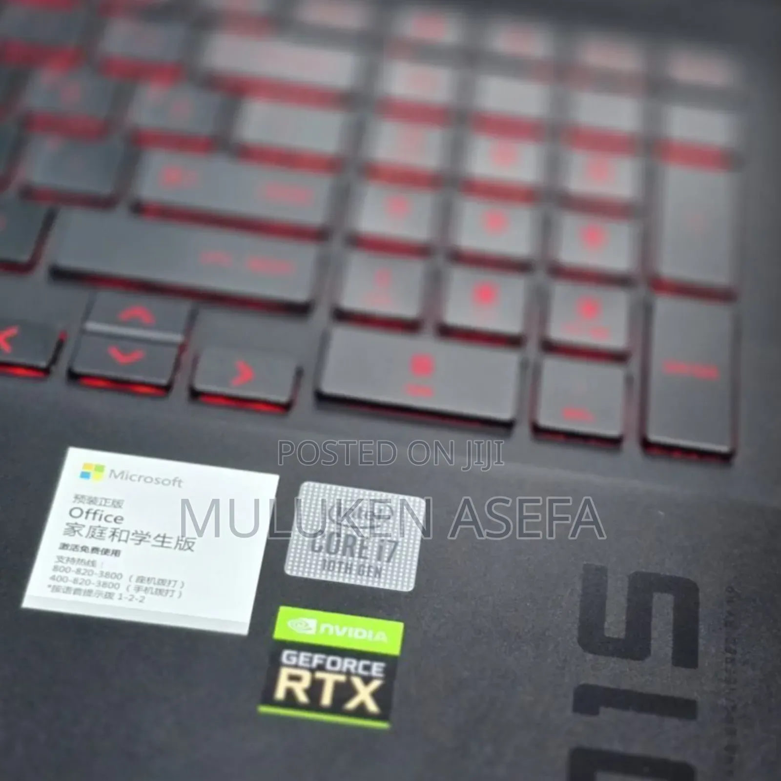 New Laptop HP Omen 15 16GB Intel Core I7 SSD 512GB