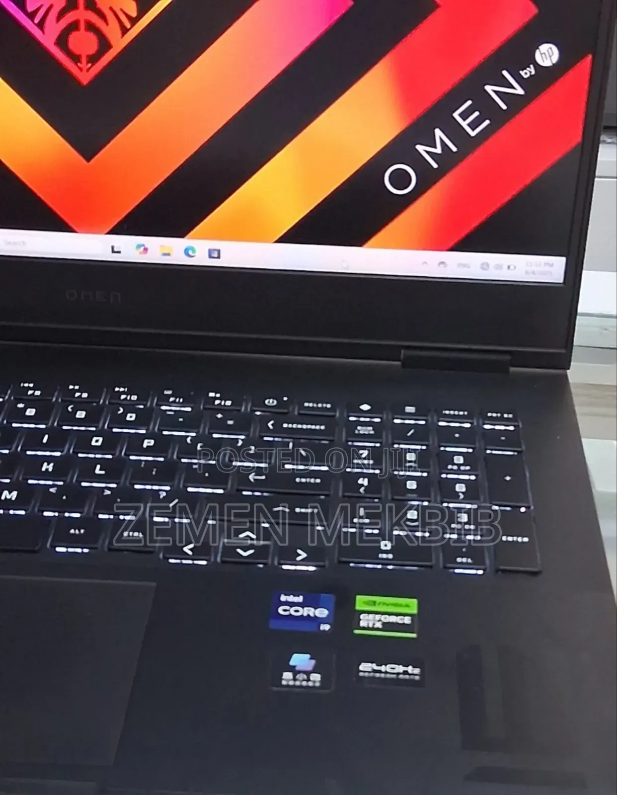 New Laptop HP Omen 15 16GB Intel Core I9 SSD 1T