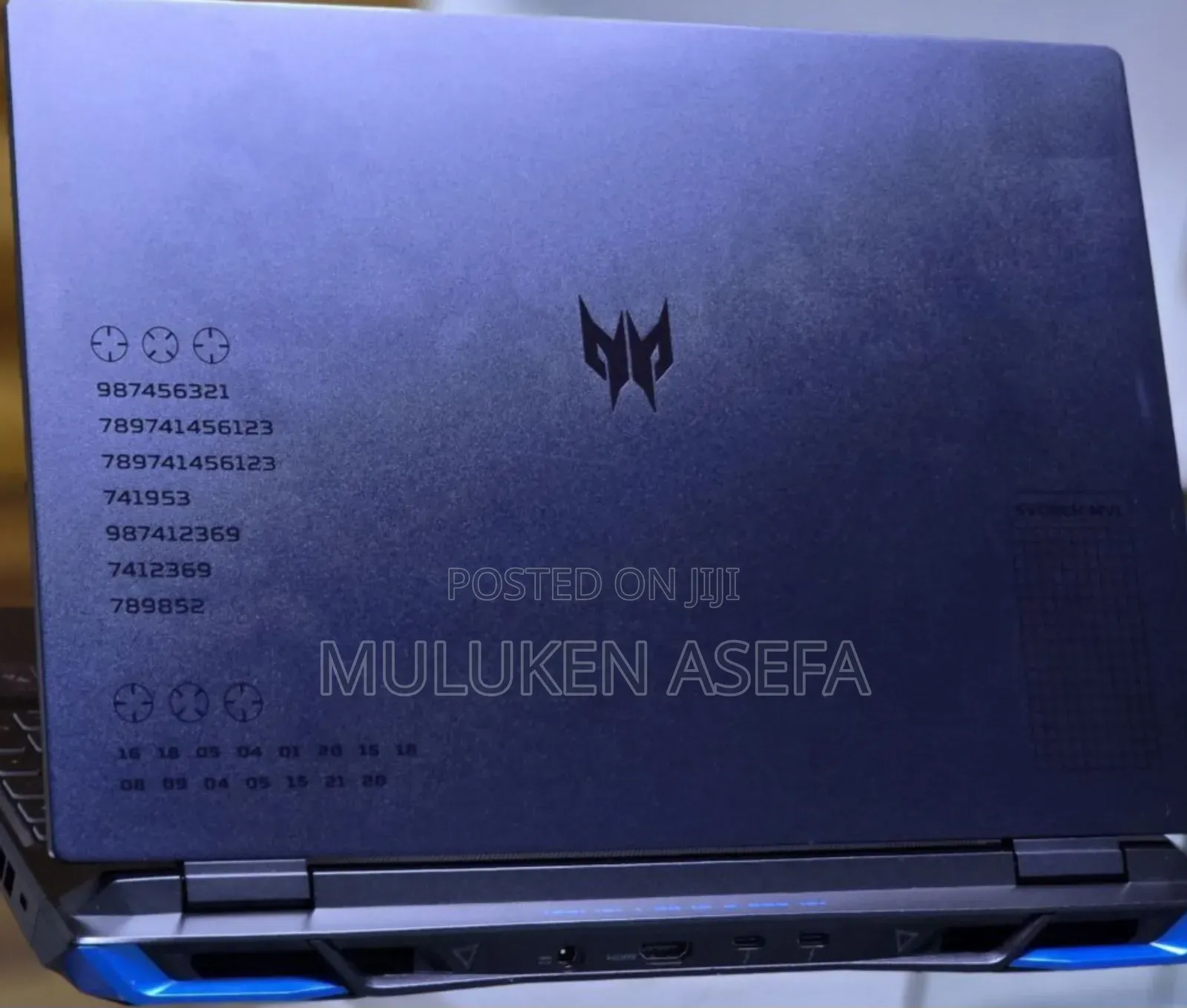 New Laptop Acer Predator Helios 300 32GB Intel Core I7 SSD 1T