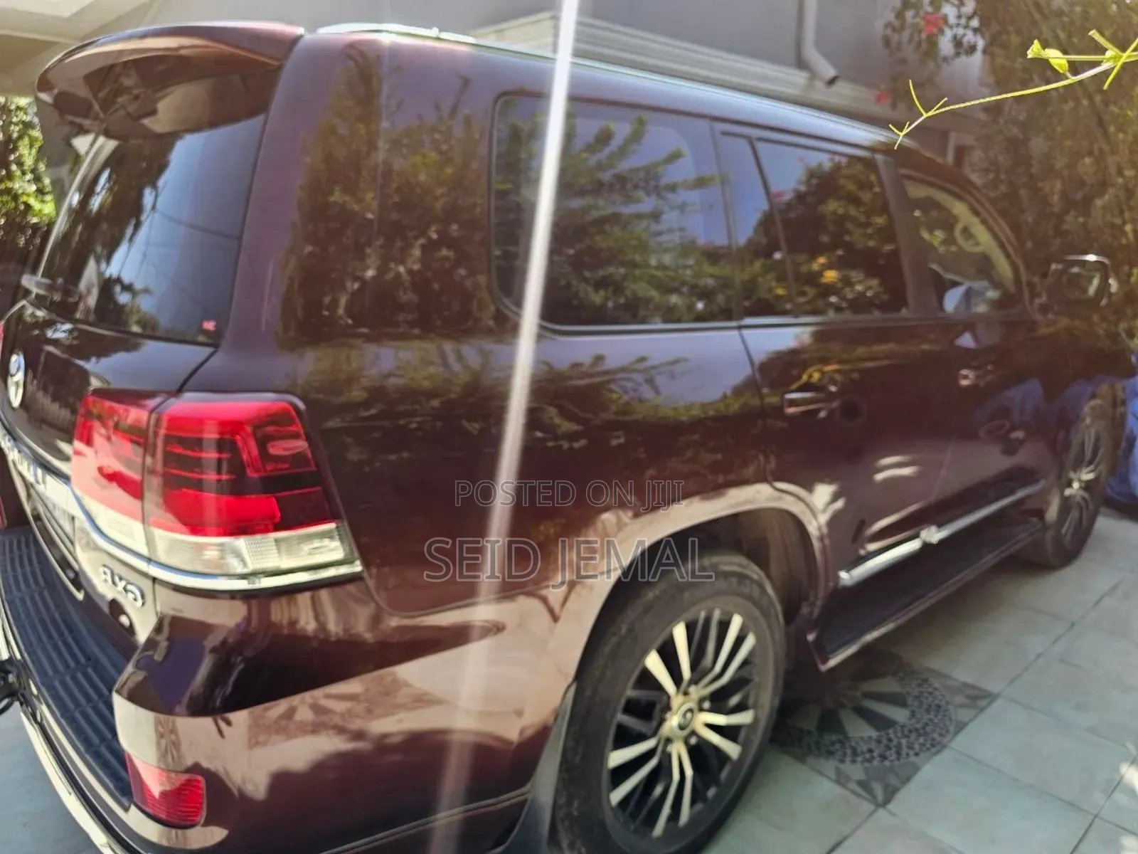 Toyota Land Cruiser 2018 Burgundy