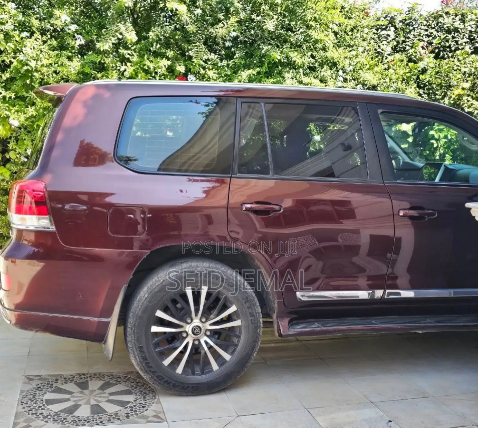 Toyota Land Cruiser 2018 Burgundy