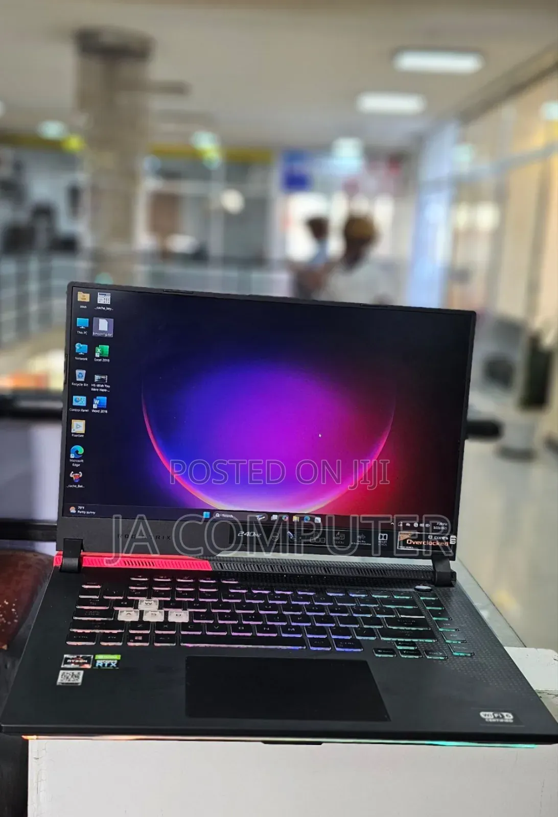 New Laptop Asus ROG Strix G16 G614 16GB AMD Ryzen 9 SSD 1T