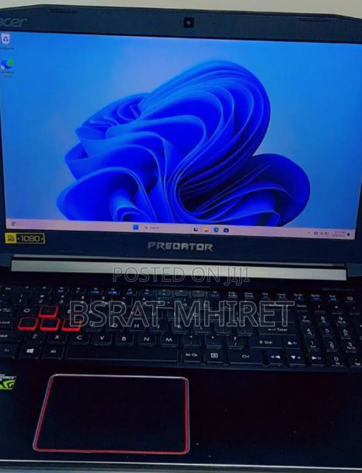 New Laptop Acer Predator Helios 300 16GB Intel Core I7 SSD 1T