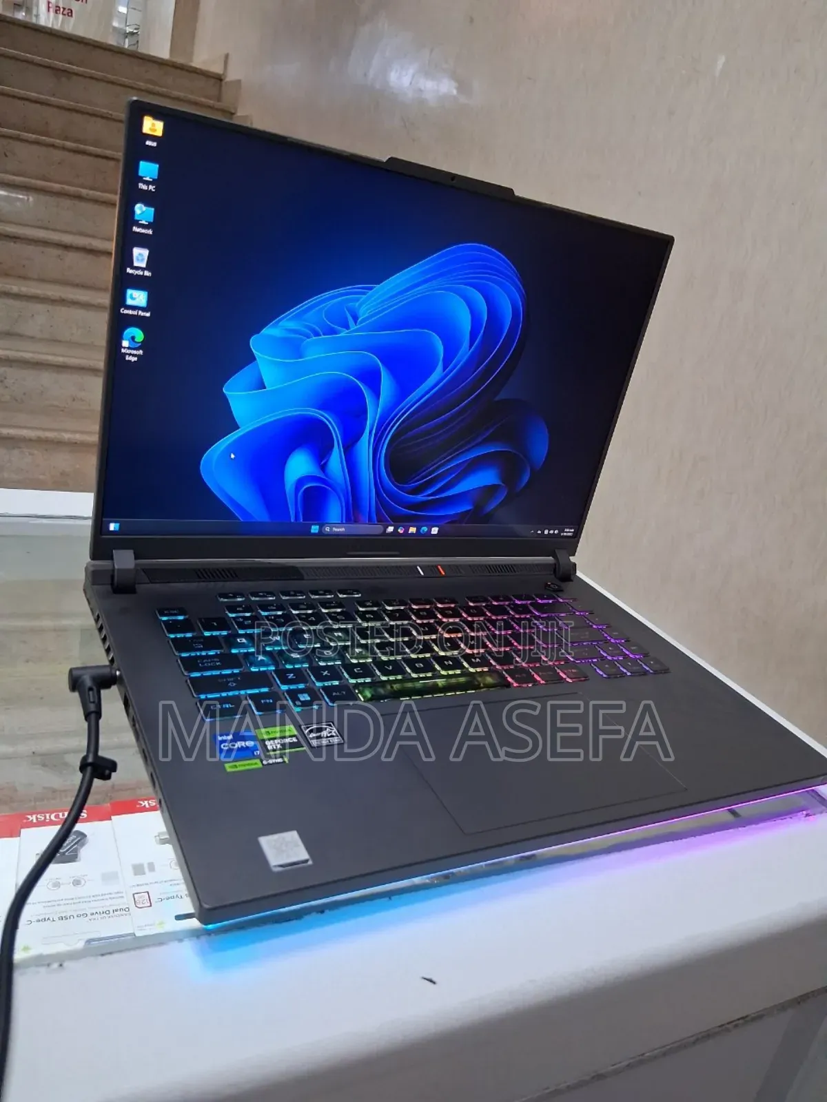 New Laptop Asus ROG Strix G16 G614 32GB Intel Core I7 SSD 1T