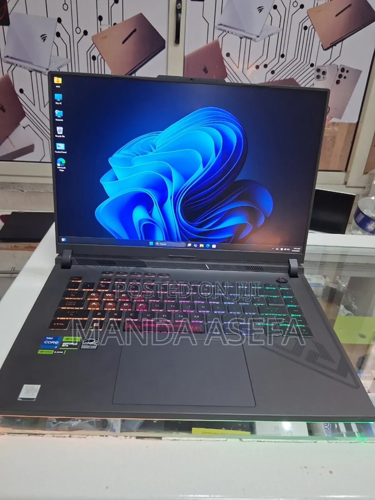 New Laptop Asus ROG Strix G16 G614 32GB Intel Core I7 SSD 1T