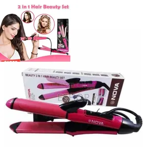 Photo - Rapid Heat, Lasting Style Nova’S Curler Straightener Combo