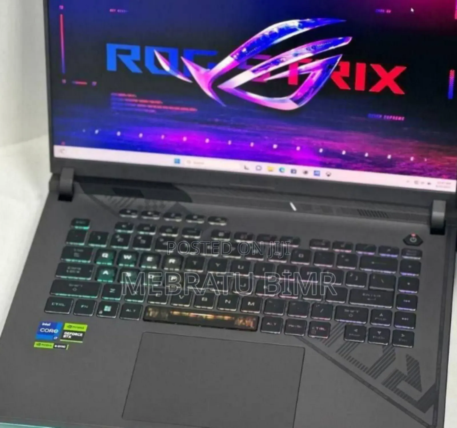 New Laptop Asus ROG Strix G16 G614 16GB Intel Core I7 SSD 1T