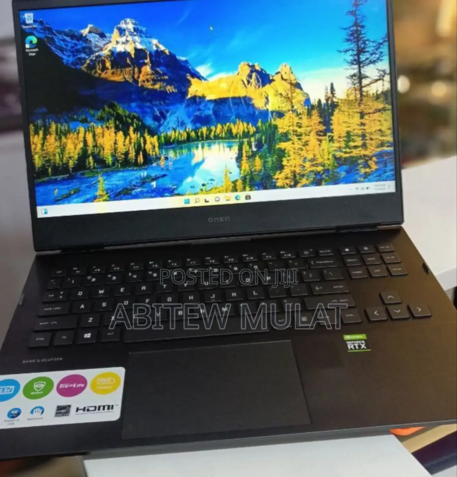 New Laptop HP Omen 16 16GB AMD Ryzen 7 SSD 512GB