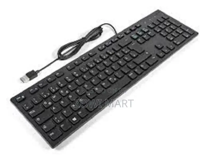 Dell Wired Keyboard Comfortable Reliable Typing