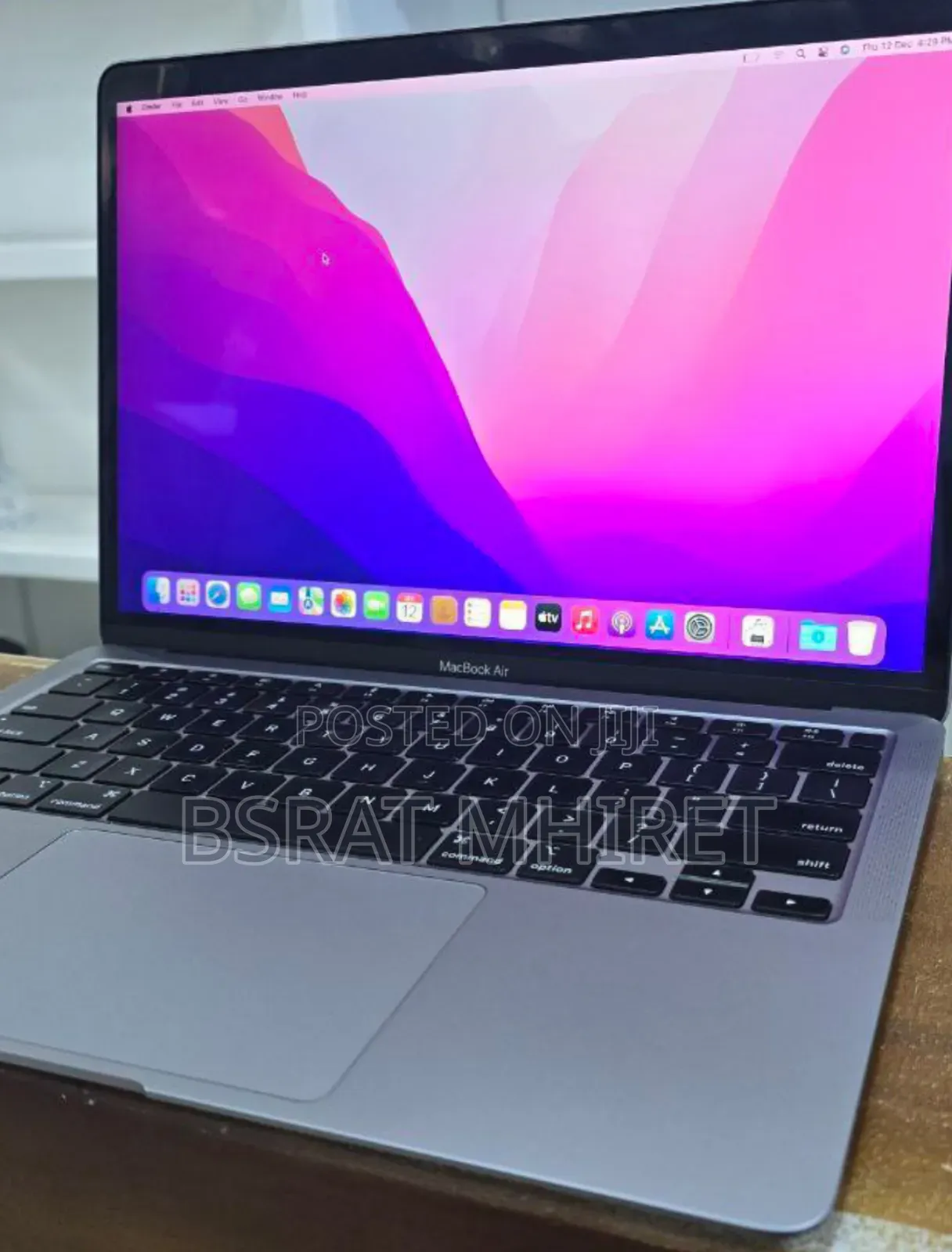 New Laptop Apple MacBook Air 2020 M1 8GB Apple M1 Pro SSD 256GB