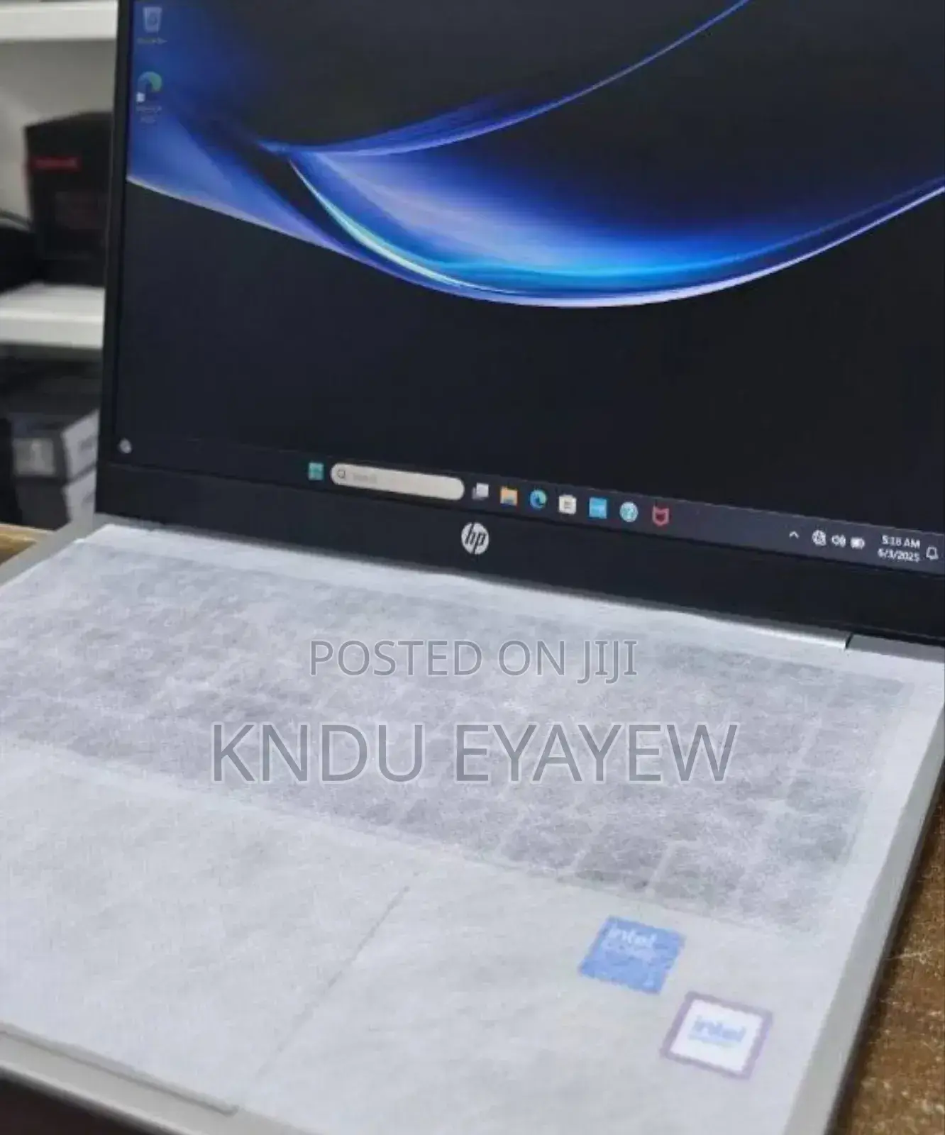 New Laptop HP 12GB Intel Core I3 SSD 512GB