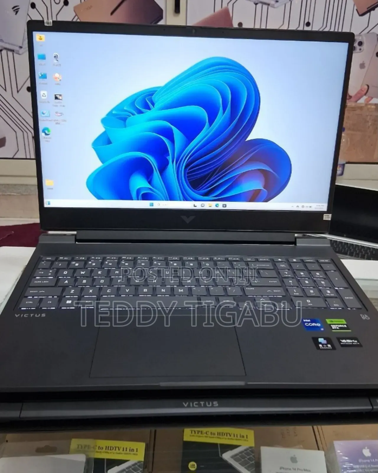 New Laptop HP Victus 16 16GB Intel Core I7 SSD 1T