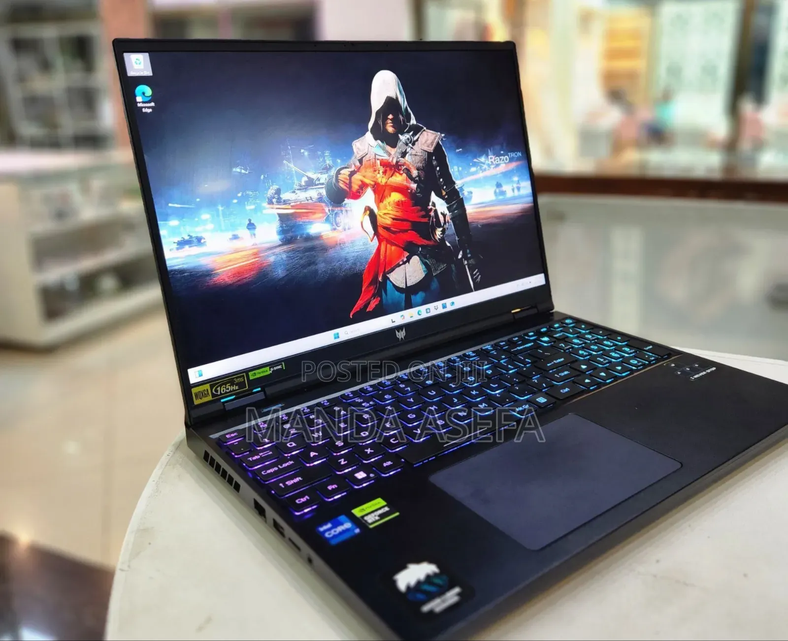New Laptop Acer Predator Helios 300 16GB Intel Core I7 SSD 1T
