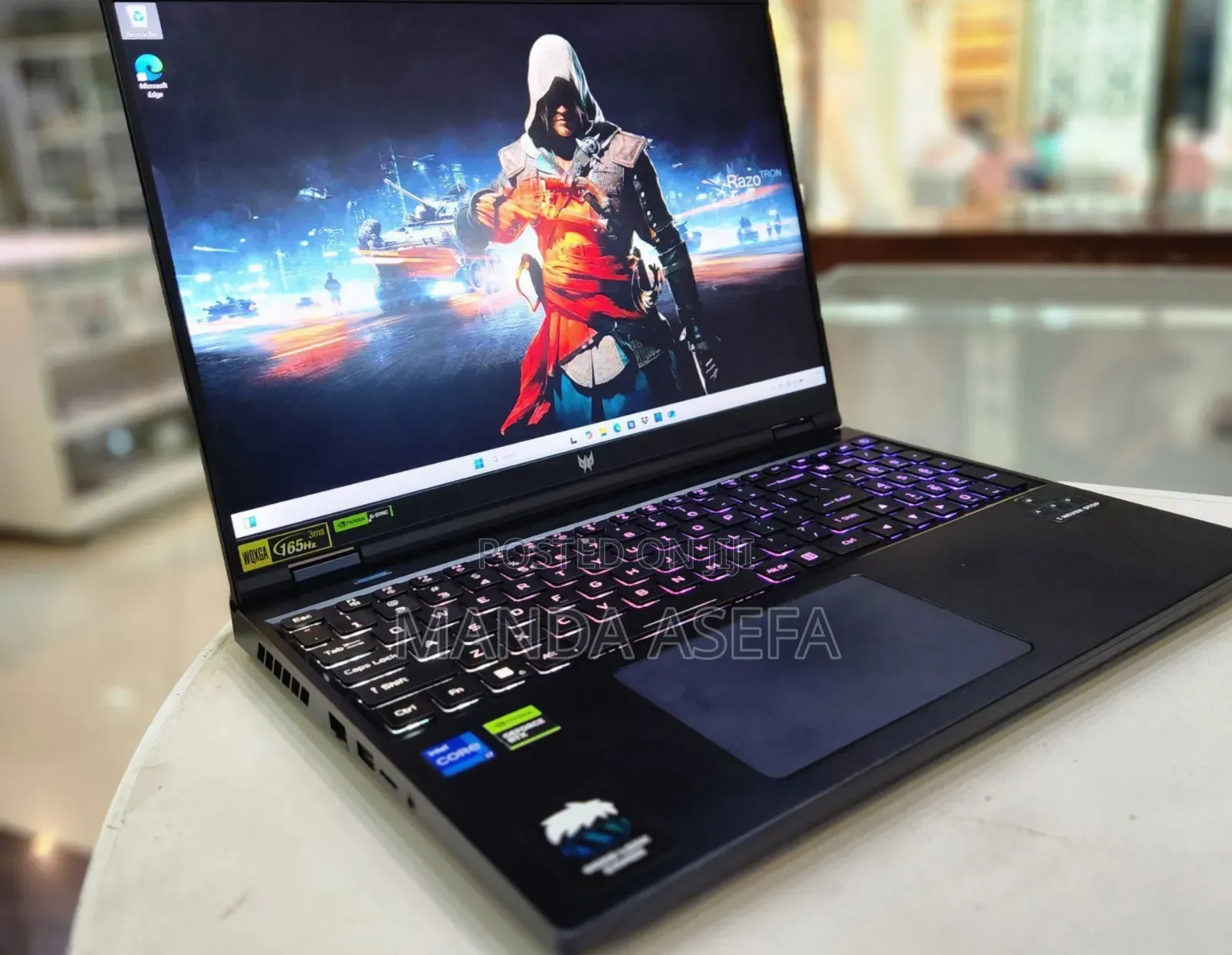 New Laptop Acer Predator Helios 300 16GB Intel Core I7 SSD 1T