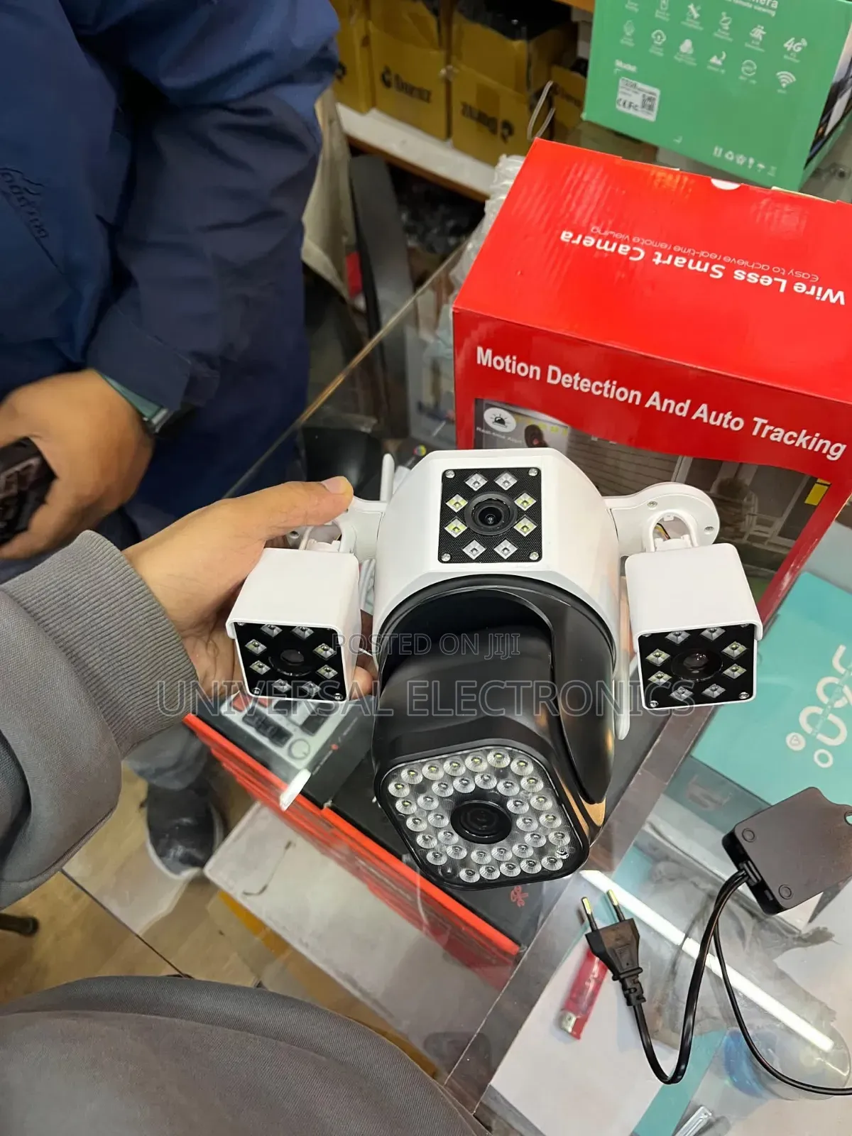 Hd Wireless Security Cameras – 10mp ×3, V380 Pro App