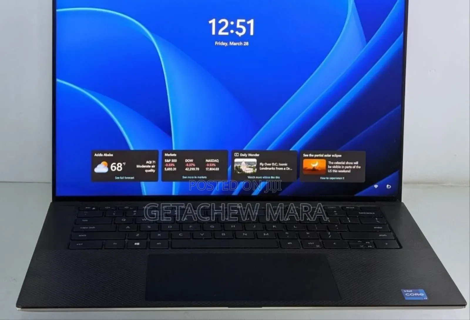New Laptop Dell XPS 15 16GB Intel Core I7 SSD 512GB