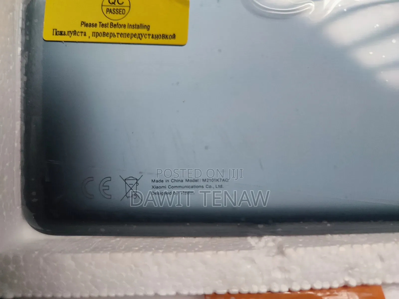 Redmi Not 10 Back Cover