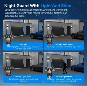 Hd Wireless Security Cameras – 10mp ×3, V380 Pro App