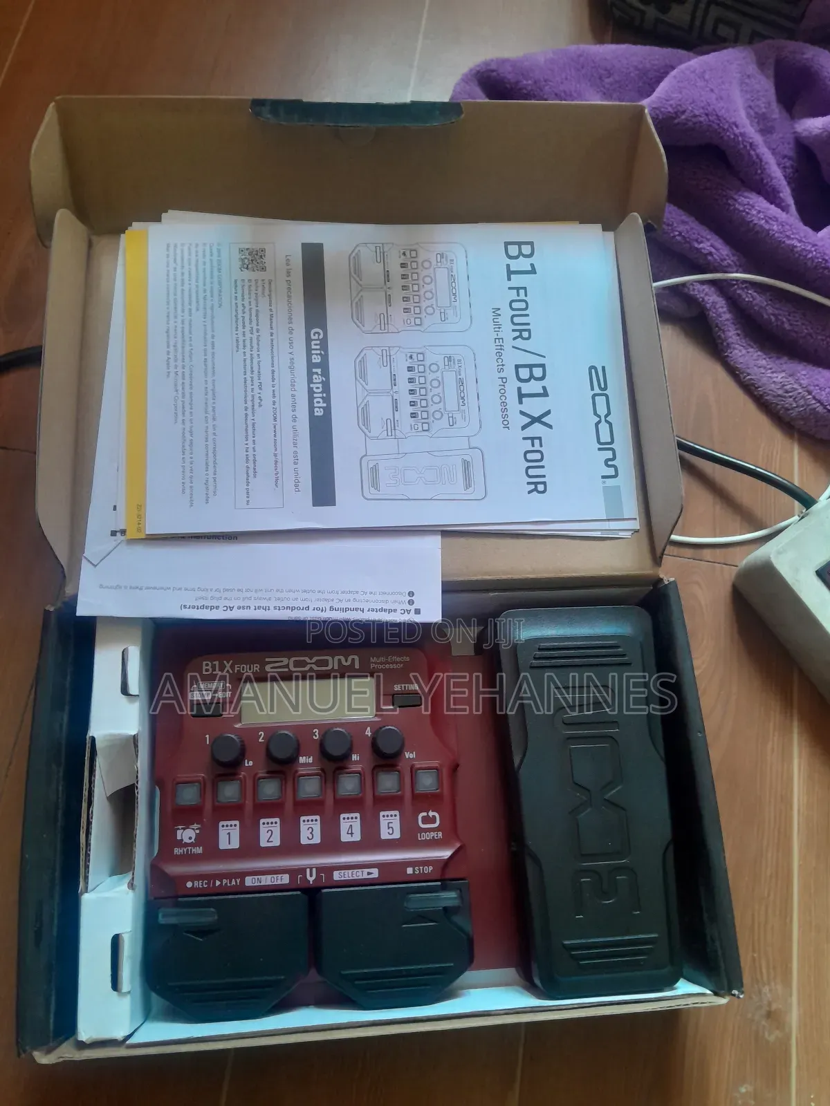 Zoom B1x Four Guitar Pedal