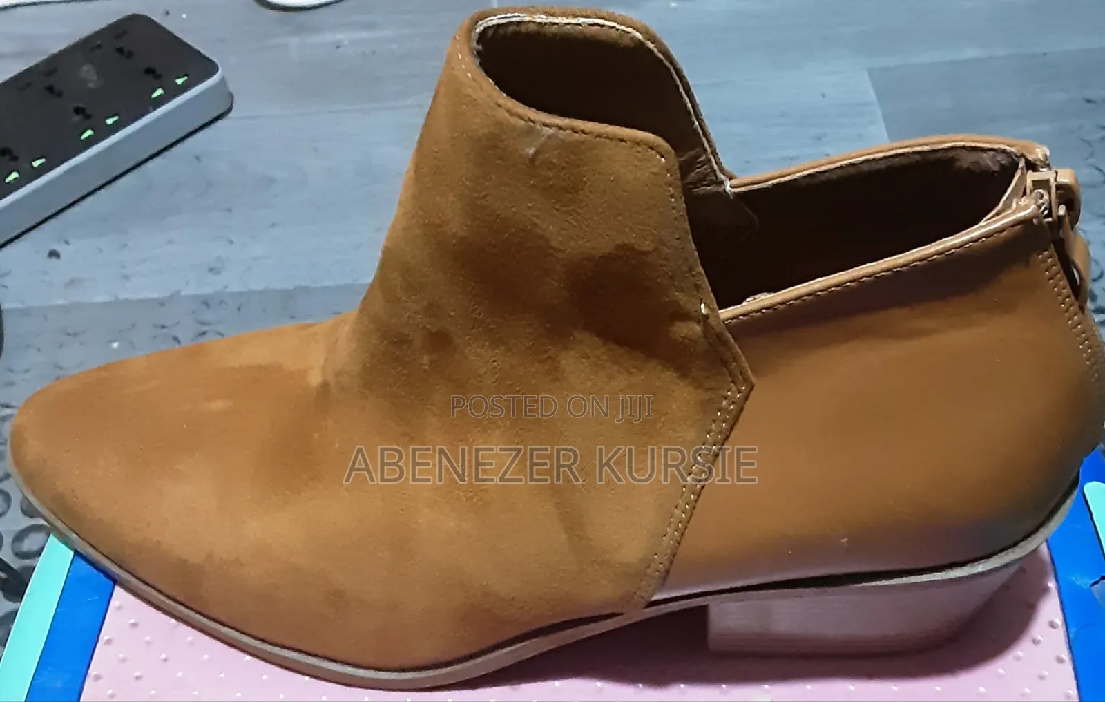 Creamish Female Boots(Short)