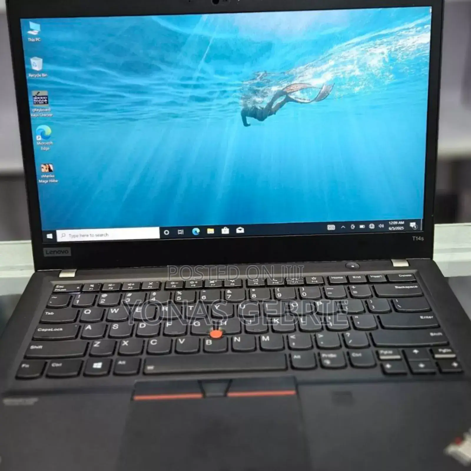 New Laptop Lenovo ThinkPad T14 32GB Intel Core I7 SSD 512GB