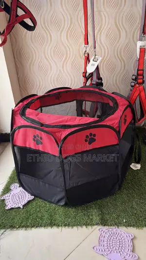 Indoor Dog Playpen House Portable Cage Tent