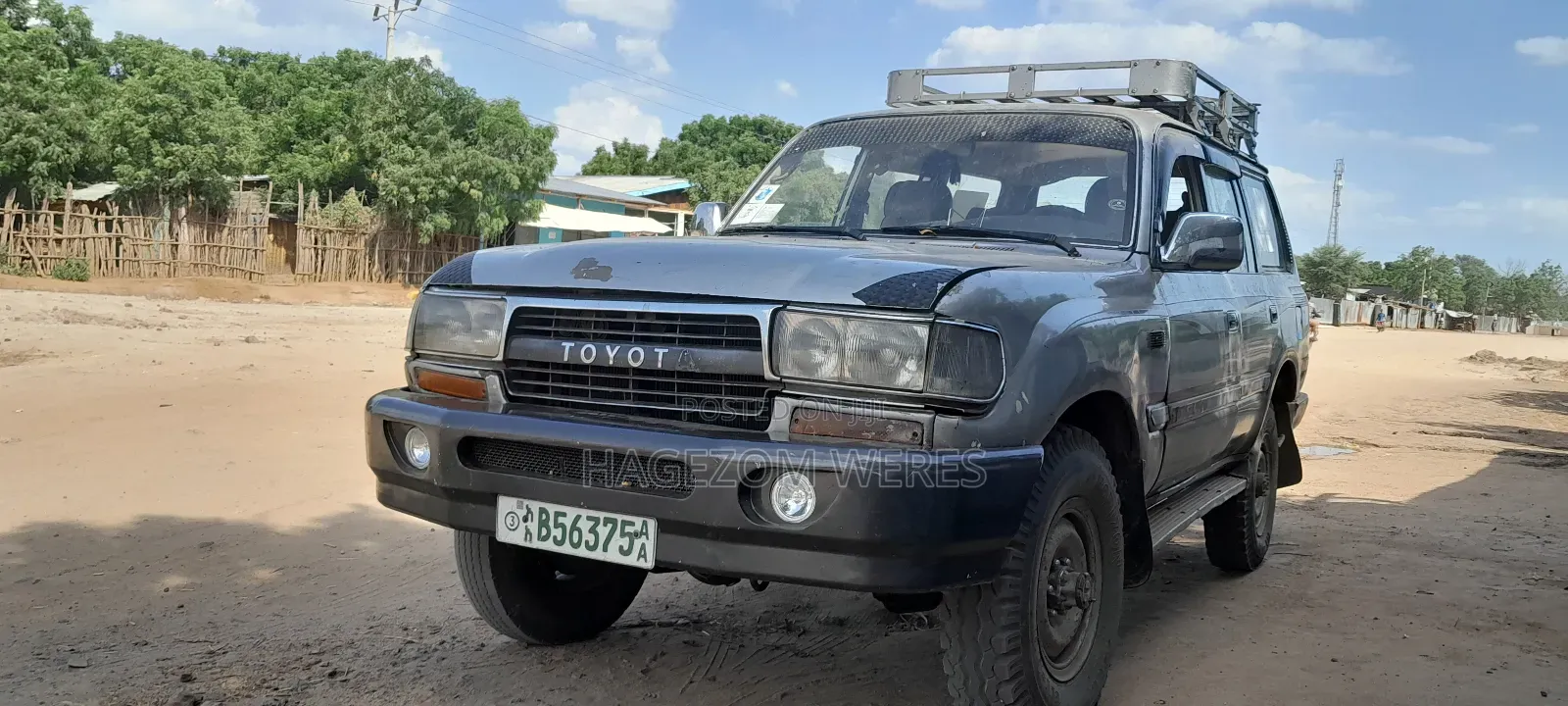 Toyota Land Cruiser 1994 Silver