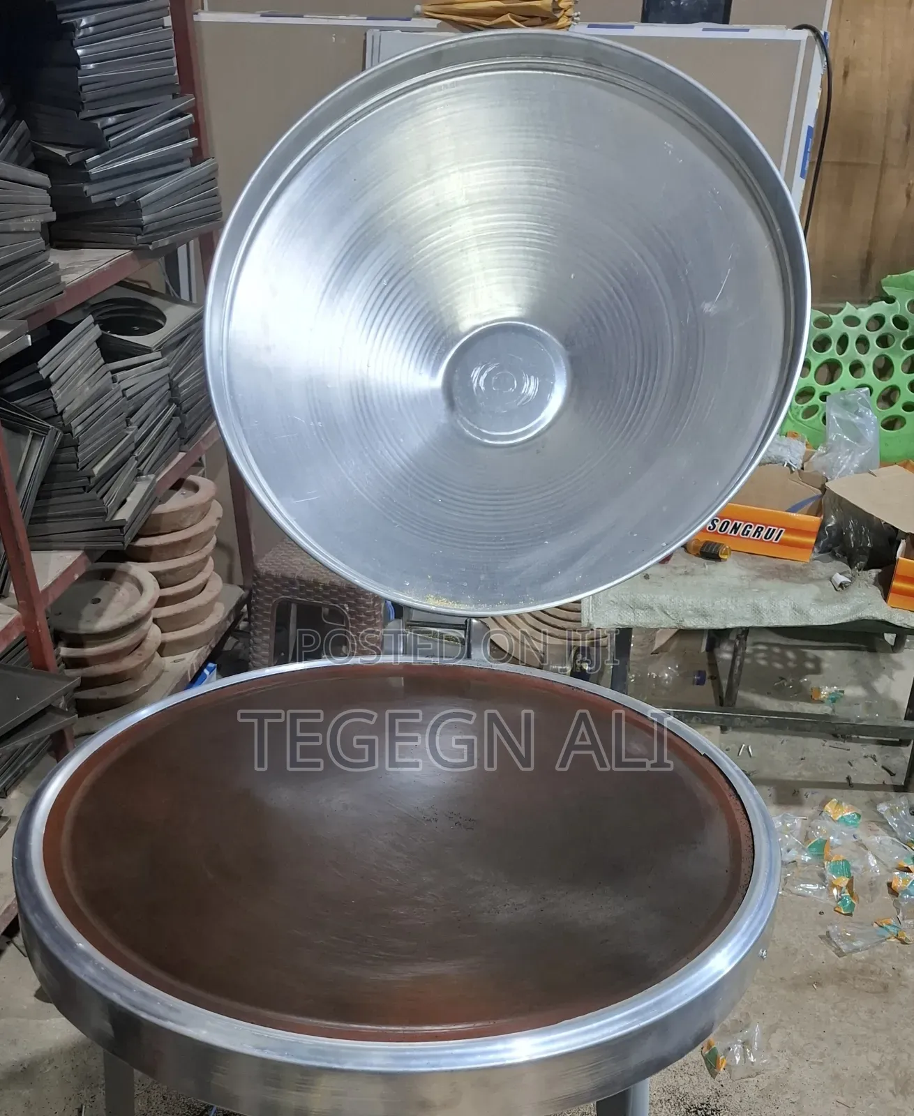 Electrical Mitad ዘመናዊ ምጣድ