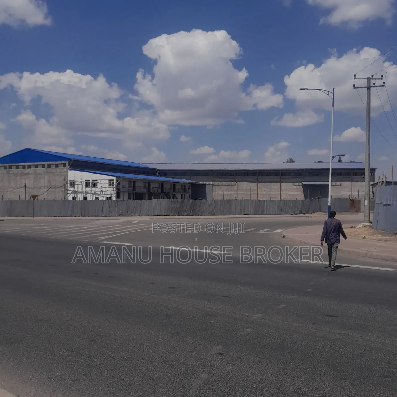 የሚከራይ መጋዘን 1,240kv ትራንስፎርመር ያለው 2,500sqm ላይ ያረፈ