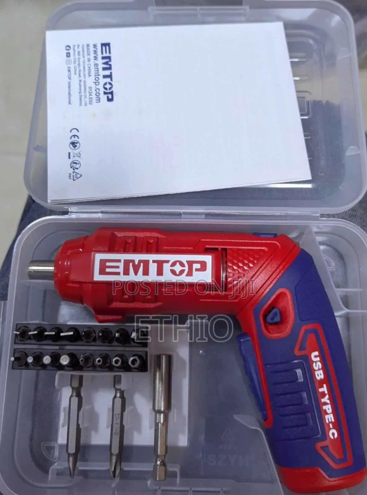 Emtop Screwdriver