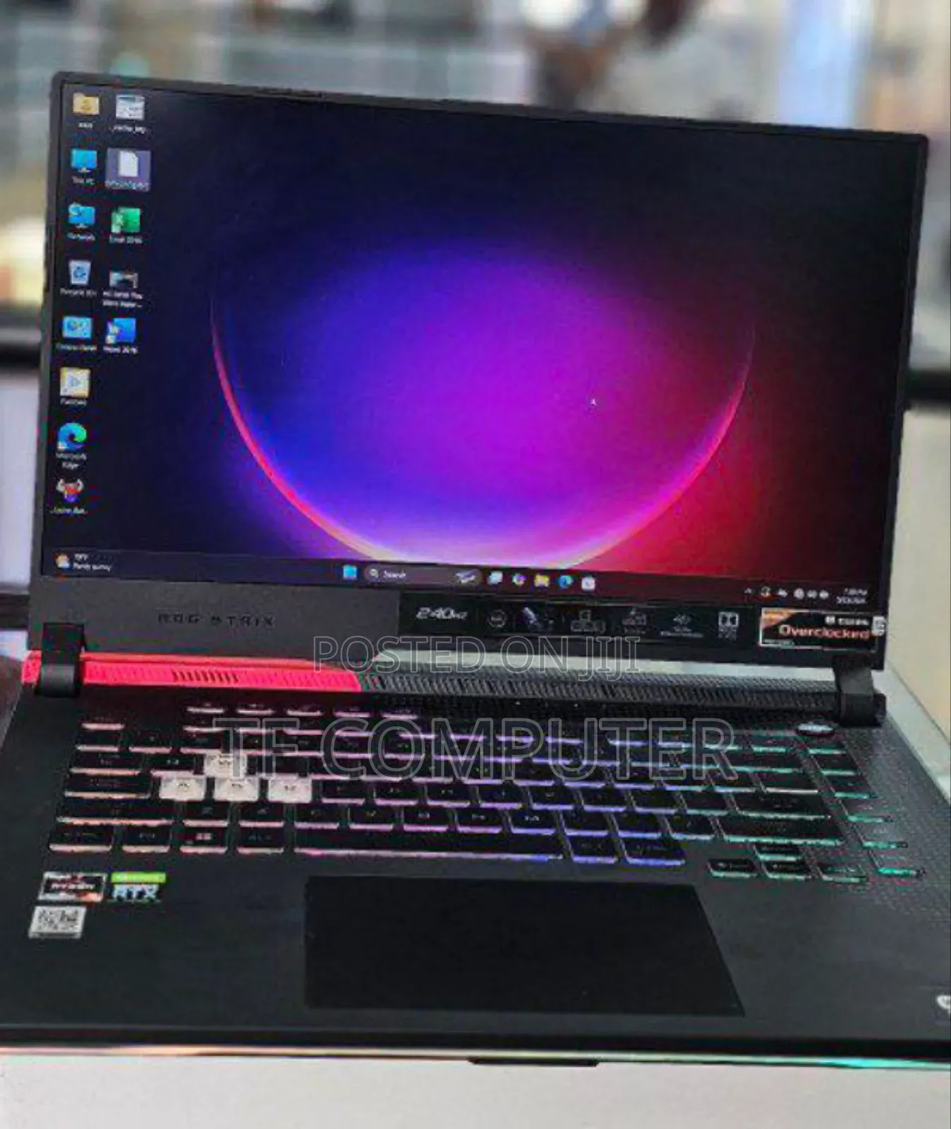 New Laptop Asus ROG Strix G15 16GB AMD Ryzen 9 SSD 1T