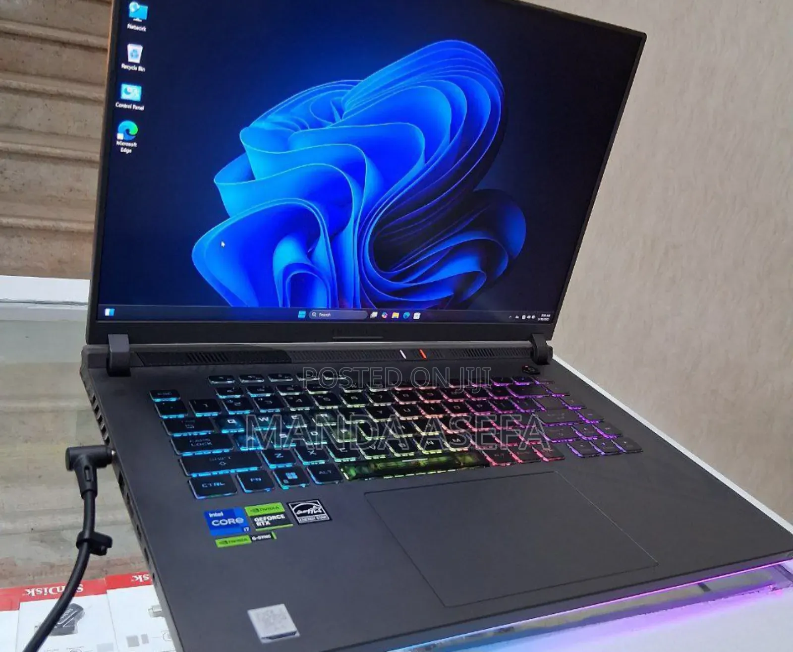 New Laptop Asus ROG Strix G16 G614 32GB Intel Core I7 SSD 1T