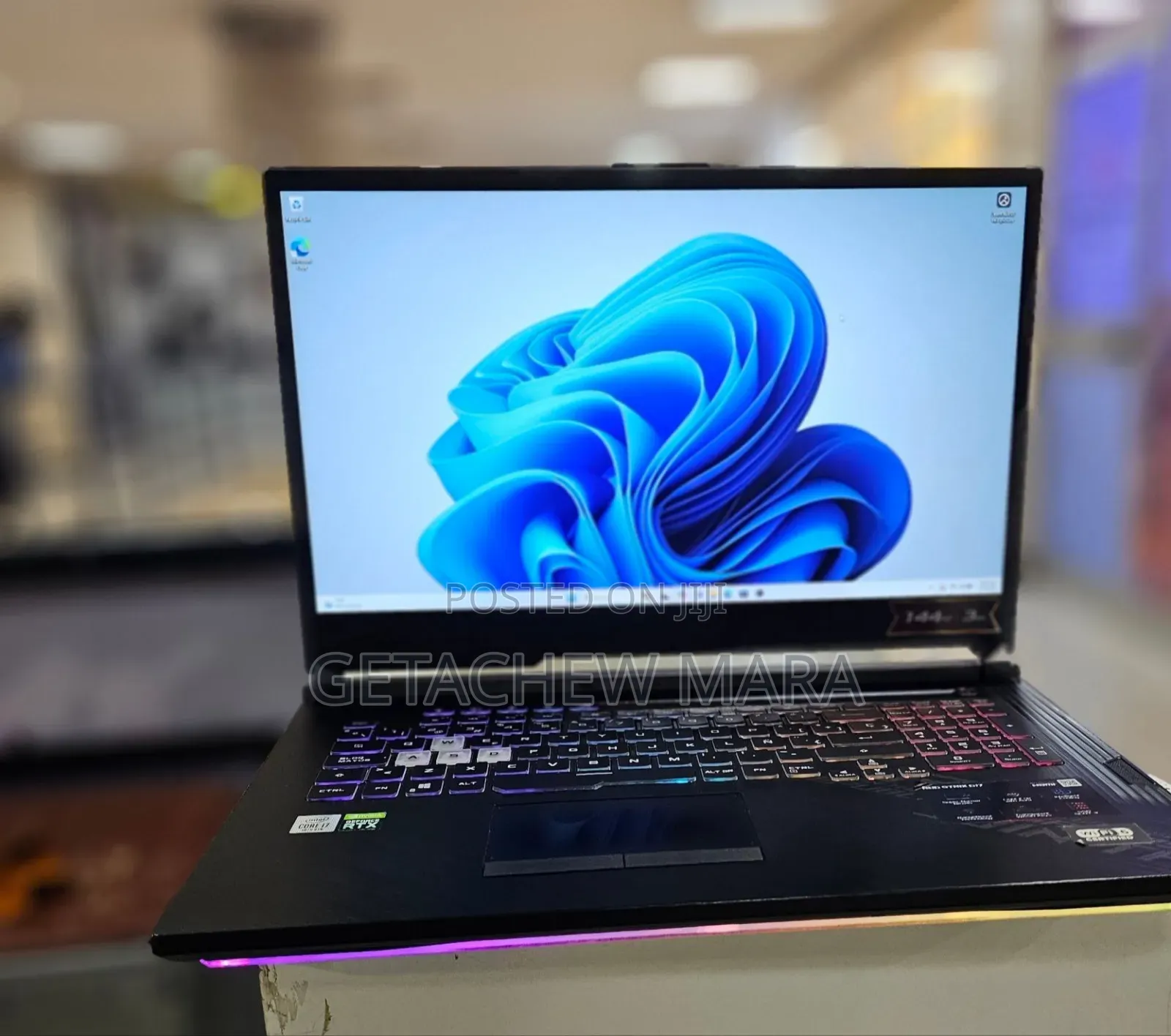 New Laptop Asus ROG Strix G15 8GB Intel Core I7 SSD 1T