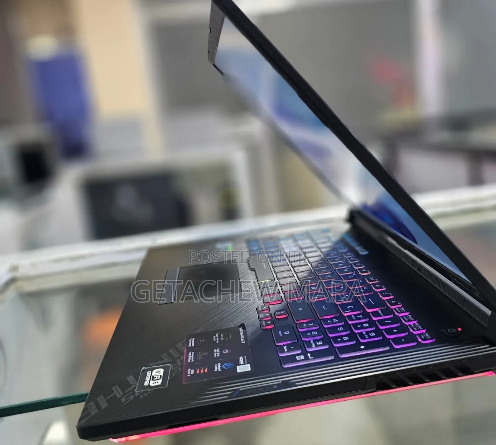 New Laptop Asus ROG Strix G15 8GB Intel Core I7 SSD 1T