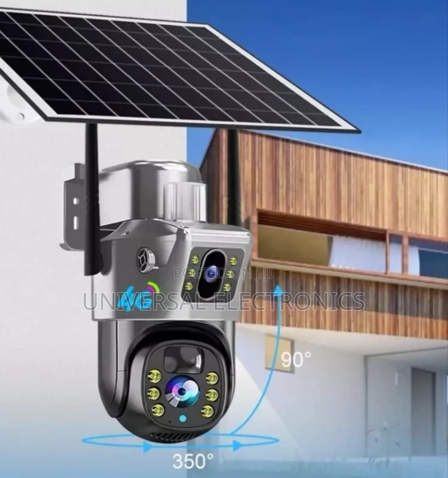Smart Solar-powered Outdoor Camera