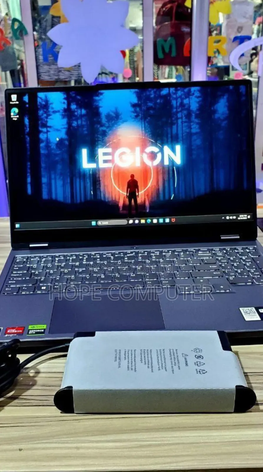 New Laptop Lenovo Legion 5 16GB AMD Ryzen 7 SSD 1T