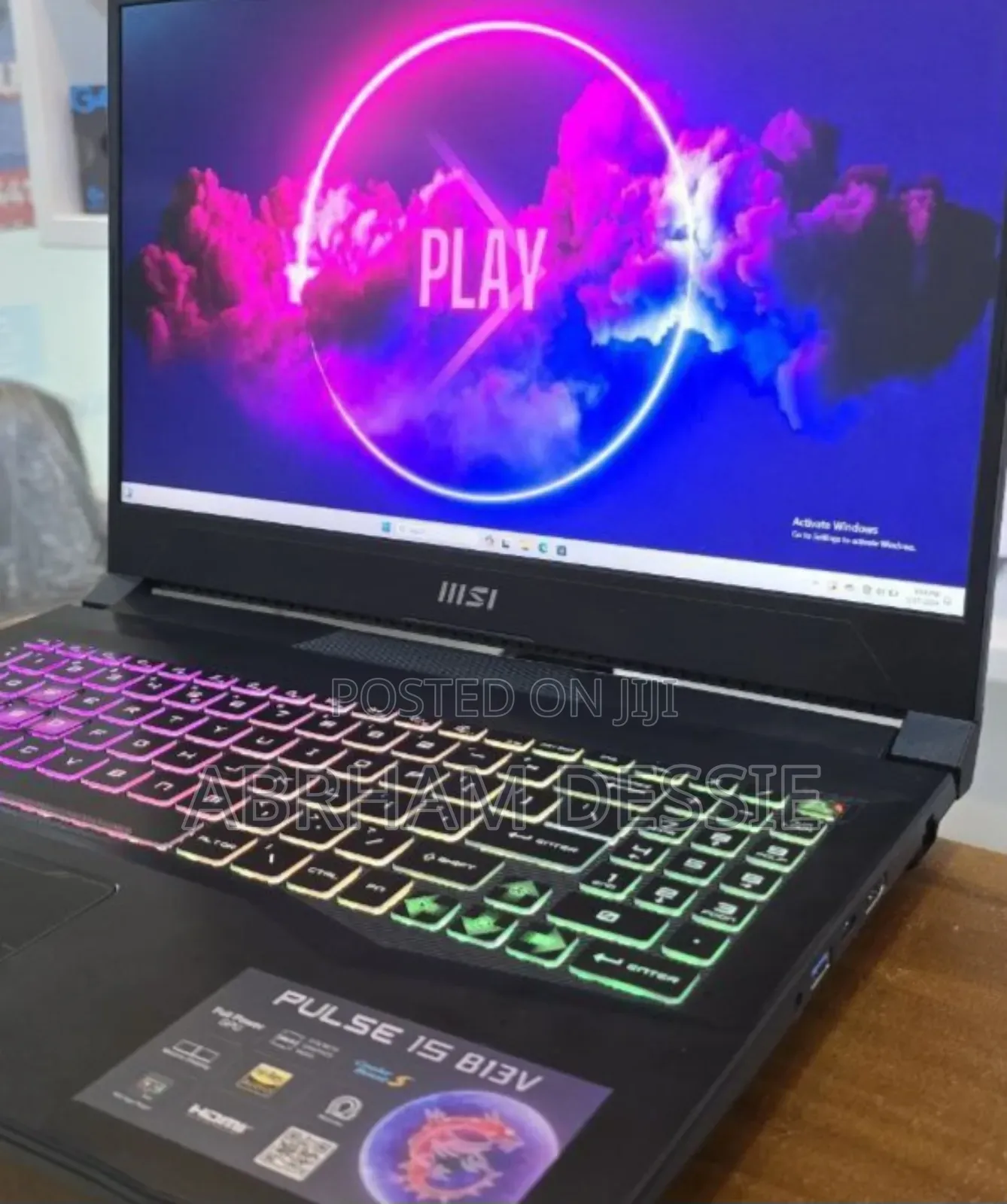 New Laptop MSI Pulse GL66 16GB Intel Core I7 SSD 1T
