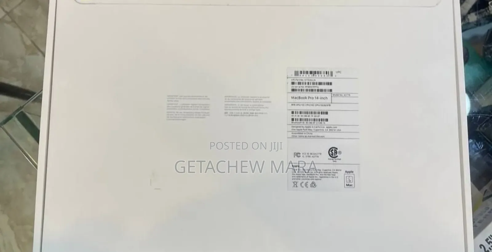 New Laptop Apple MacBook Pro M1 16GB Intel Core I7 SSD 1T