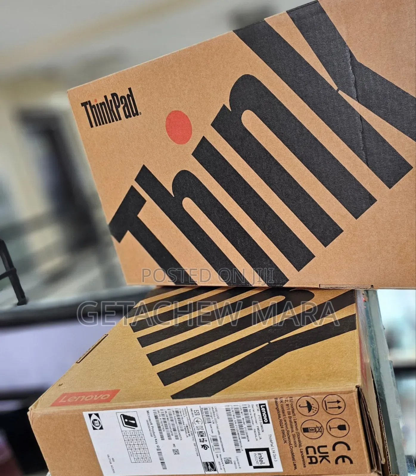 New Laptop Lenovo ThinkPad Yoga 16GB Intel Core I5 SSD 256GB