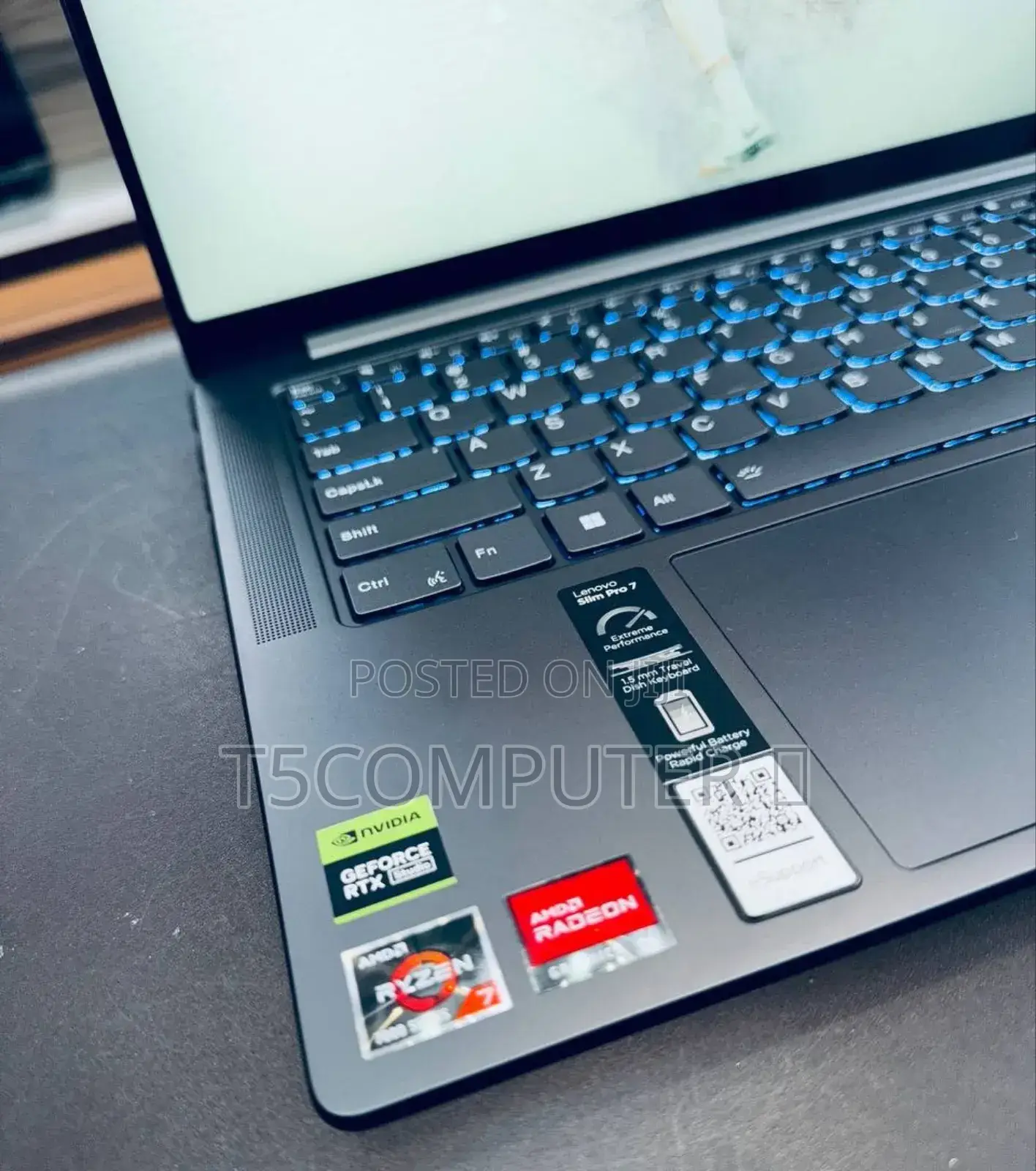 New Laptop Lenovo 16GB AMD Ryzen 7 SSD 1T