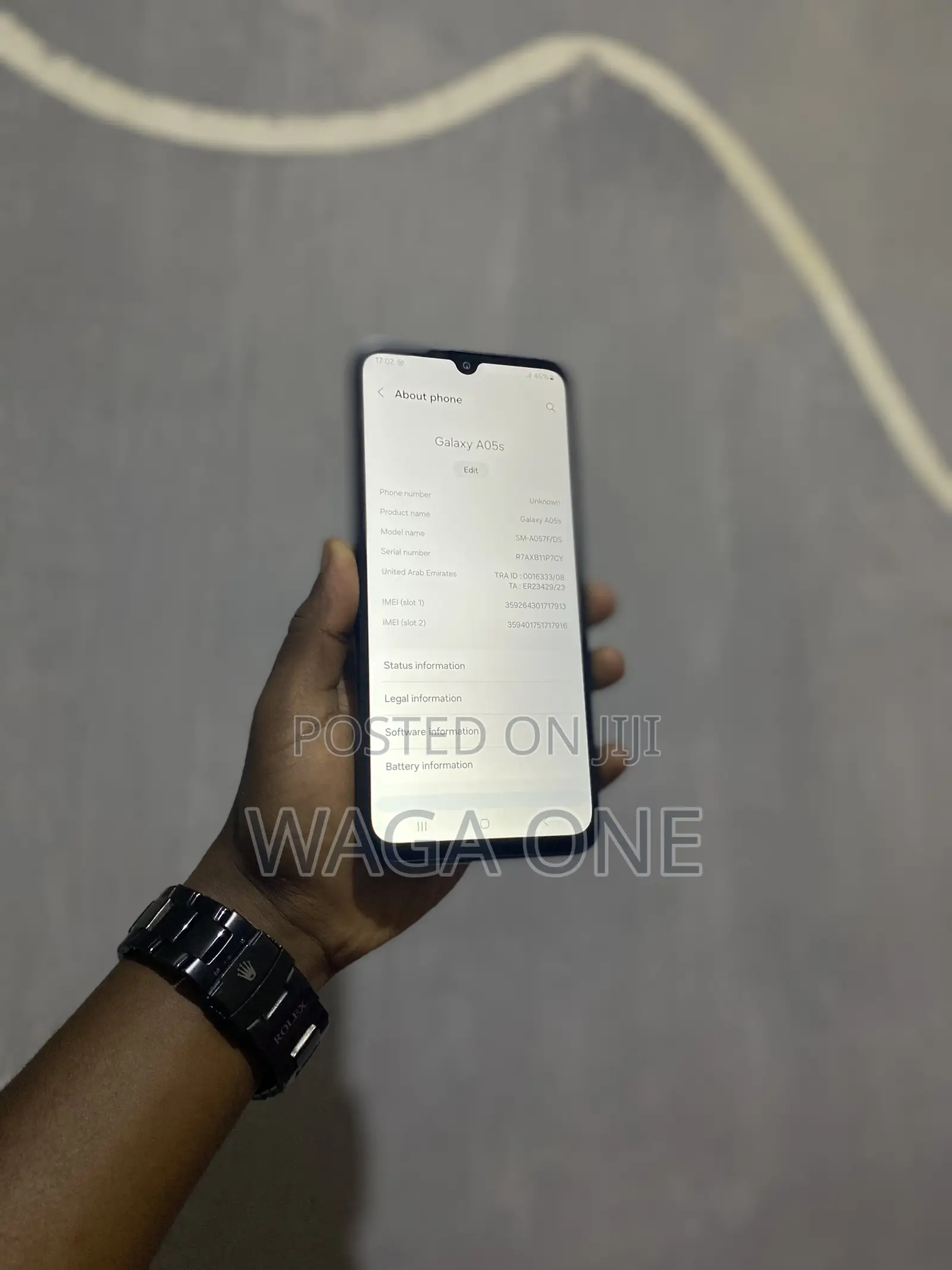 New Samsung Galaxy A05s 128 GB Black