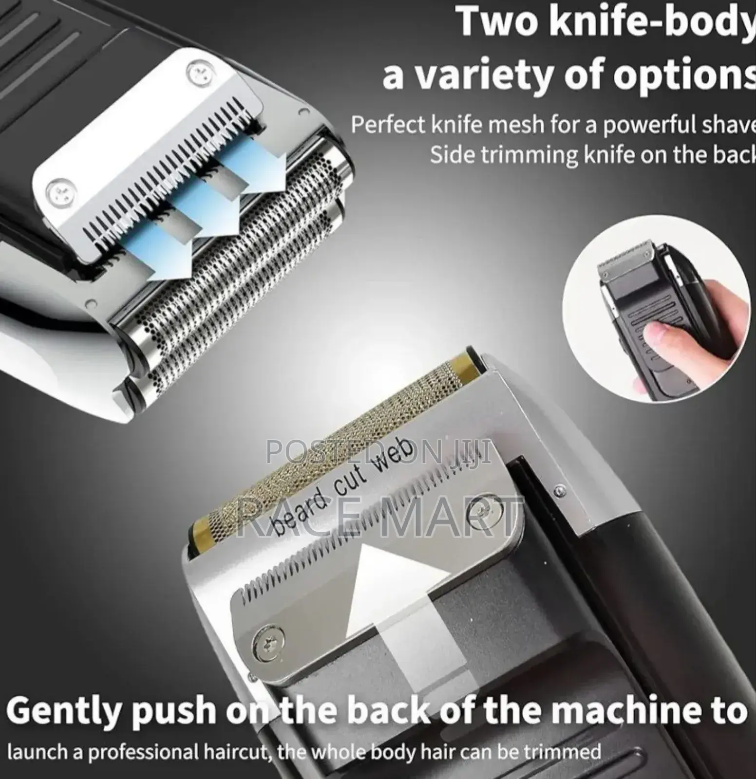 2in1 Kemei Professional Electric Shaver