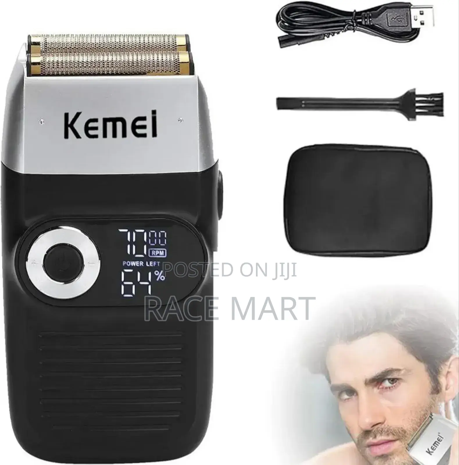 2in1 Kemei Professional Electric Shaver
