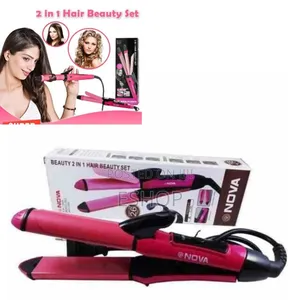 Photo - Nova 2in1 Beauty Iron: 5-temp Control For Every Hair Type