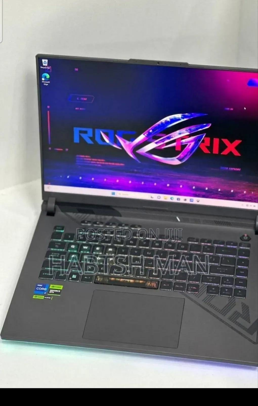 New Laptop Asus ROG Strix G15 16GB Intel Core i7 SSD 1T