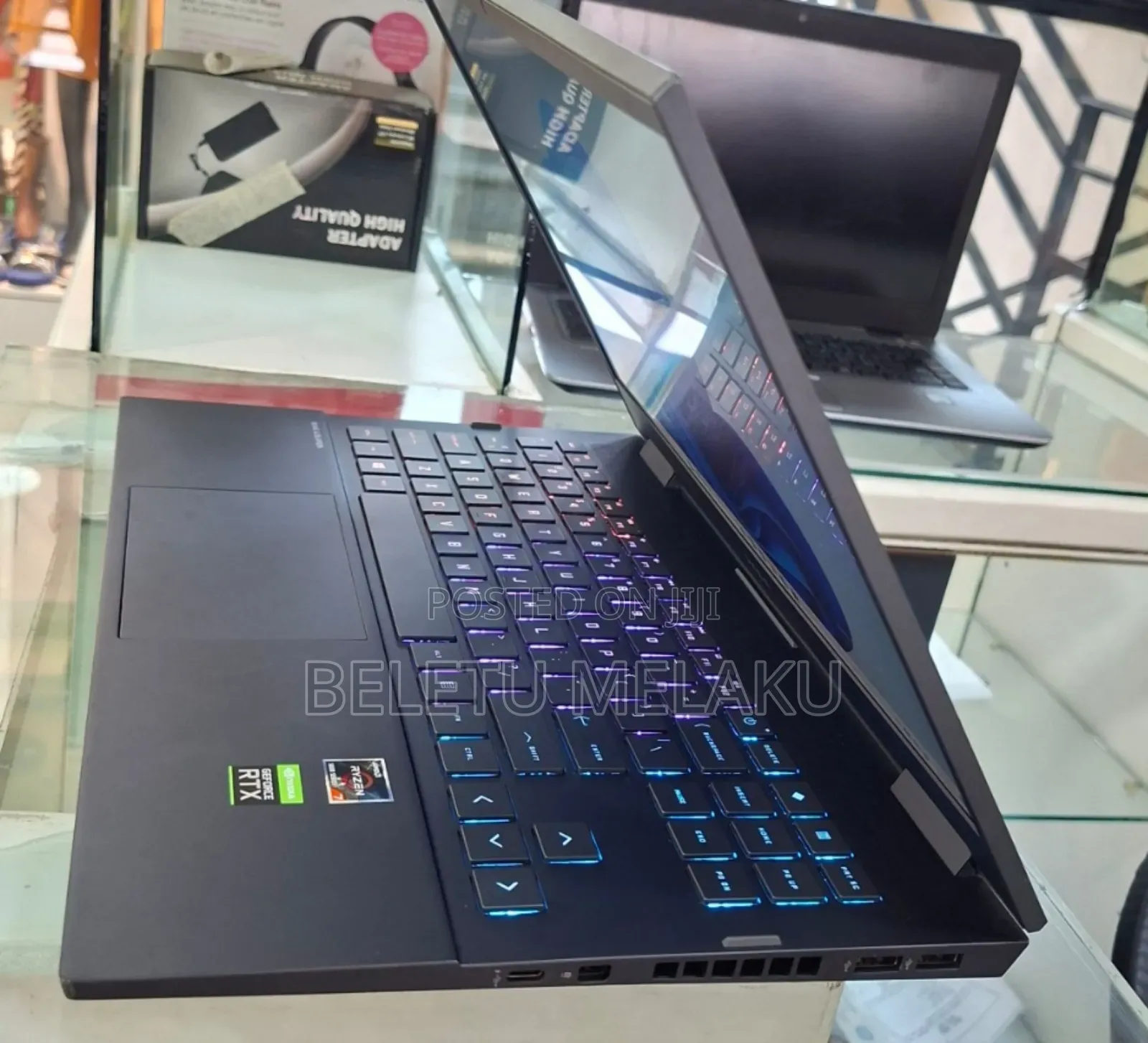 New Laptop HP Omen 15 16GB AMD Ryzen 7 SSD 512GB